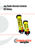 Jay Radio Remote Controls - UD Series